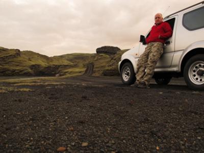 Hiring our Jimny in Iceland